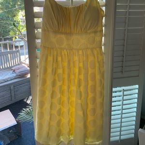 NWOT. Pretty yellow summer or Easter dress.